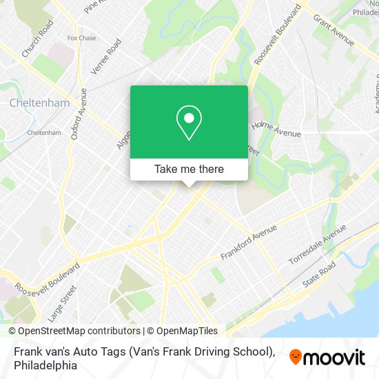 Frank van's Auto Tags (Van's Frank Driving School) map