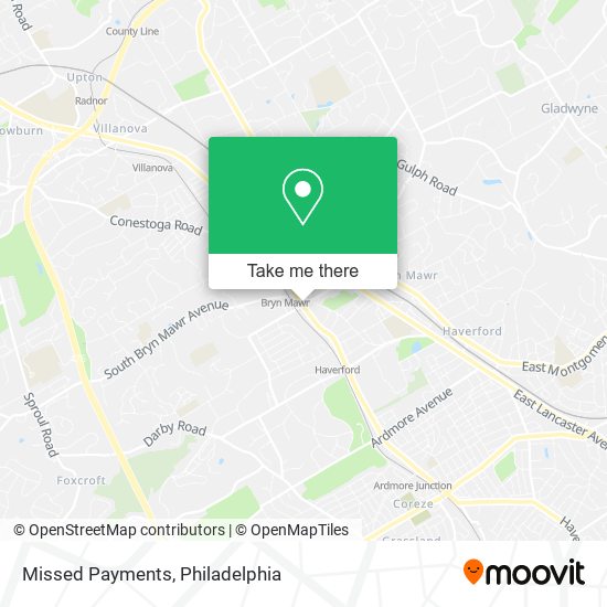 Missed Payments map