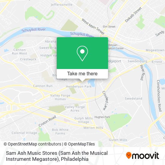 Sam Ash Music Stores (Sam Ash the Musical Instrument Megastore) map