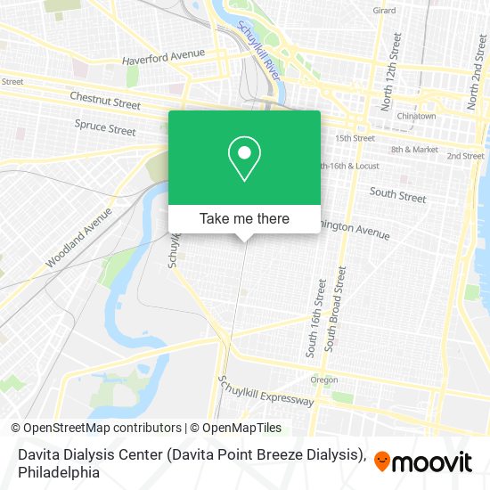 Davita Dialysis Center (Davita Point Breeze Dialysis) map