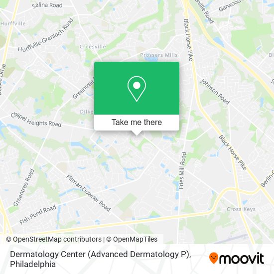 Dermatology Center (Advanced Dermatology P) map