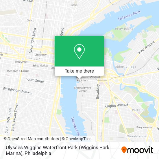 Ulysses Wiggins Waterfront Park (Wiggins Park Marina) map