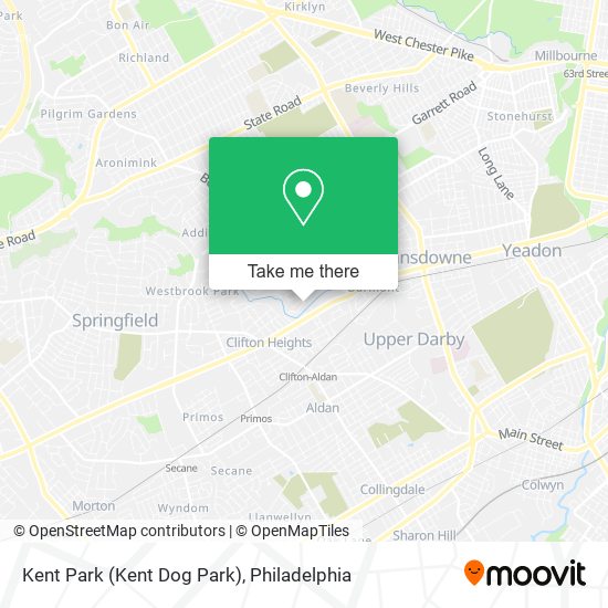 Mapa de Kent Park (Kent Dog Park)