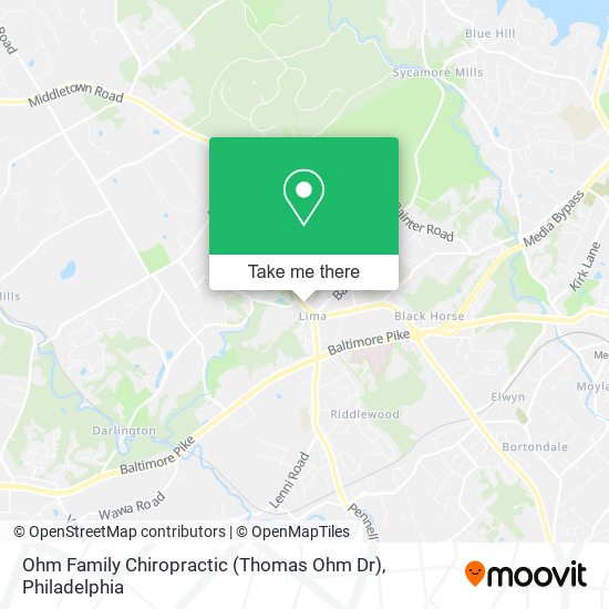 Mapa de Ohm Family Chiropractic (Thomas Ohm Dr)