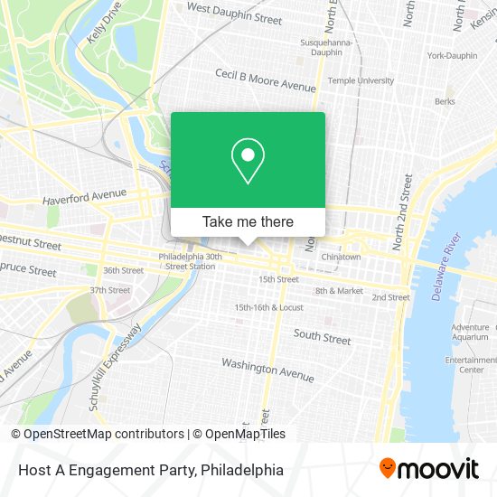 Mapa de Host A Engagement Party