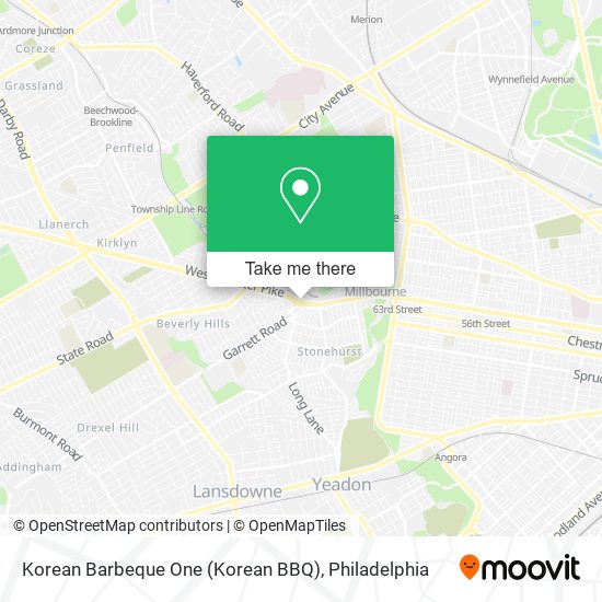 Korean Barbeque One (Korean BBQ) map