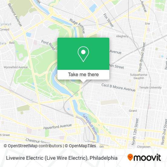 Livewire Electric (Live Wire Electric) map