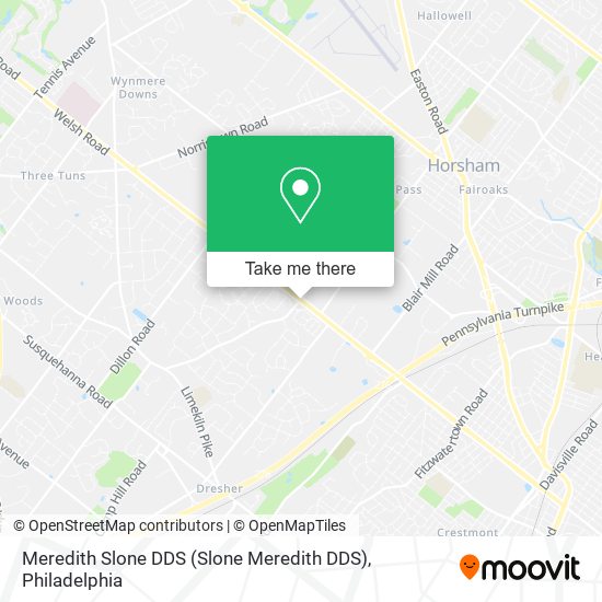 Meredith Slone DDS map