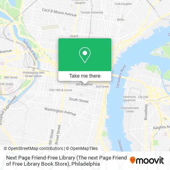 Mapa de Next Page Friend-Free Library (The next Page Friend of Free Library Book Store)