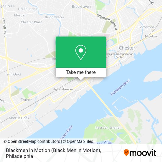 Blackmen in Motion (Black Men in Motion) map