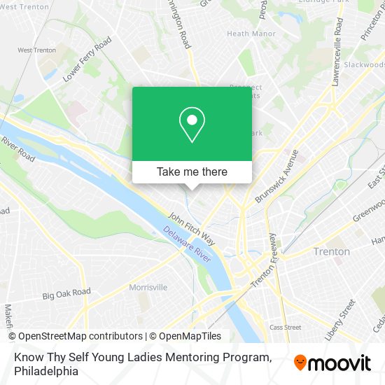 Know Thy Self Young Ladies Mentoring Program map