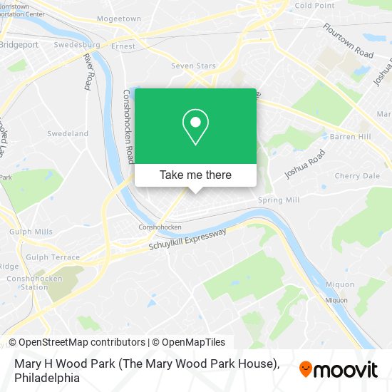 Mary H Wood Park (The Mary Wood Park House) map