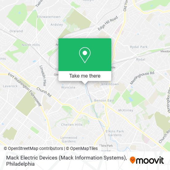 Mack Electric Devices (Mack Information Systems) map
