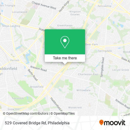 529 Covered Bridge Rd map