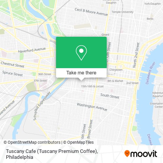 Tuscany Cafe (Tuscany Premium Coffee) map