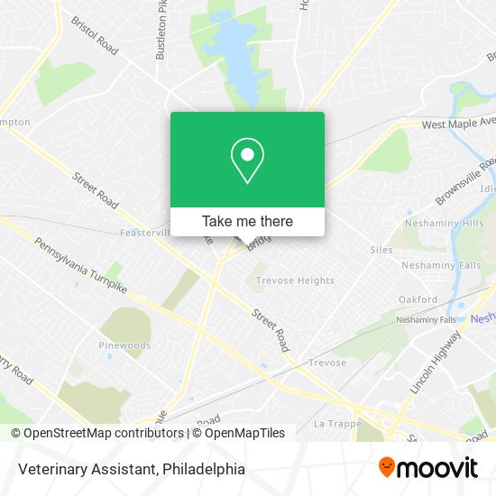 Veterinary Assistant map