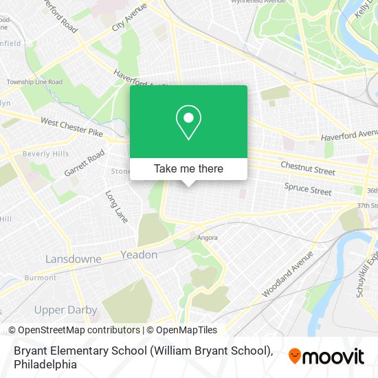 Bryant Elementary School (William Bryant School) map