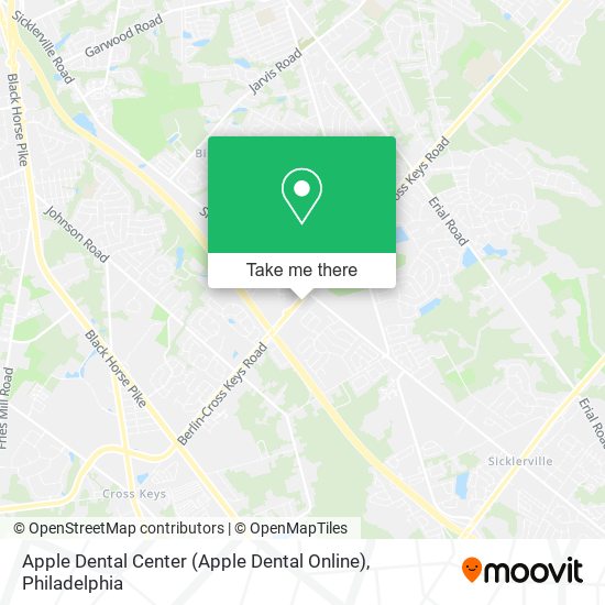 Mapa de Apple Dental Center (Apple Dental Online)