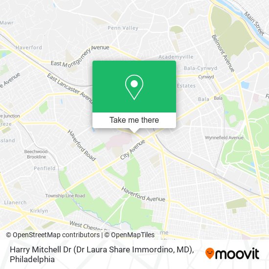 Harry Mitchell Dr (Dr Laura Share Immordino, MD) map