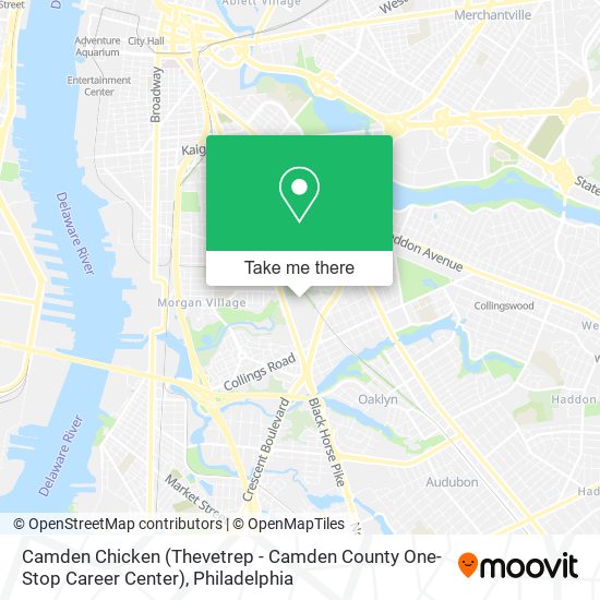 Camden Chicken (Thevetrep - Camden County One-Stop Career Center) map