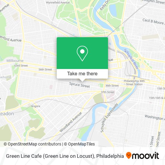 Green Line Cafe (Green Line on Locust) map