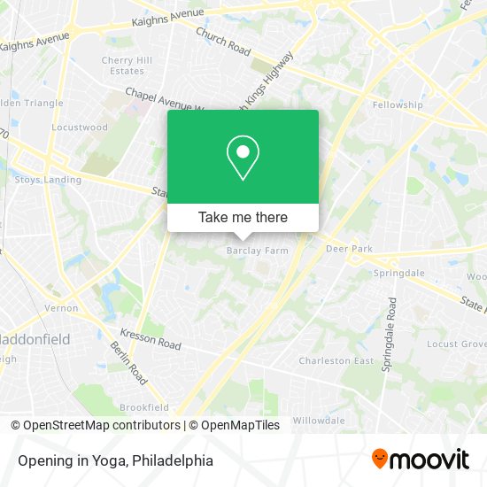 Mapa de Opening in Yoga
