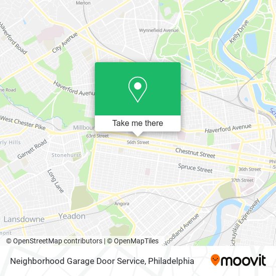 Neighborhood Garage Door Service map