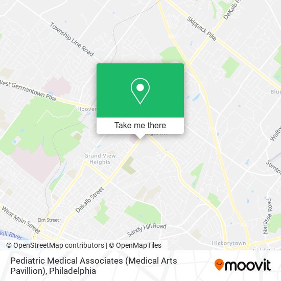 Pediatric Medical Associates (Medical Arts Pavillion) map