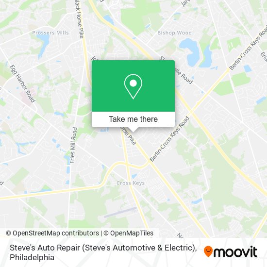 Mapa de Steve's Auto Repair (Steve's Automotive & Electric)