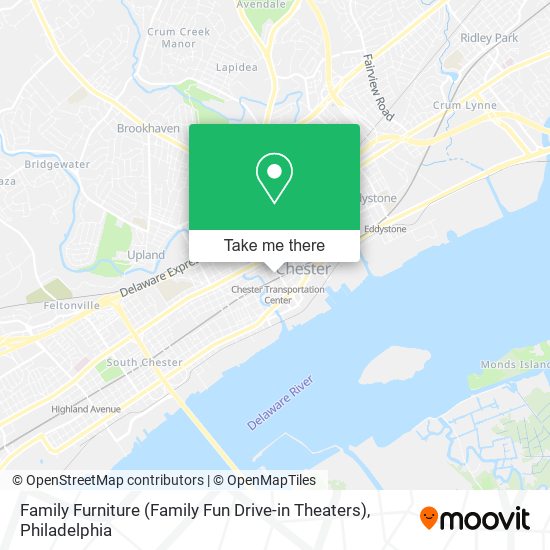 Mapa de Family Furniture (Family Fun Drive-in Theaters)