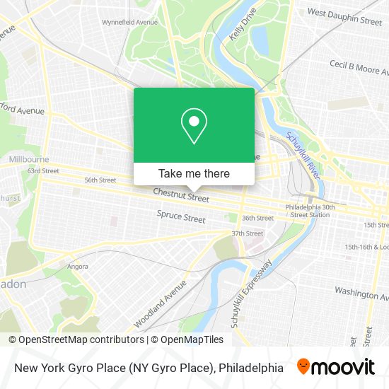 New York Gyro Place (NY Gyro Place) map