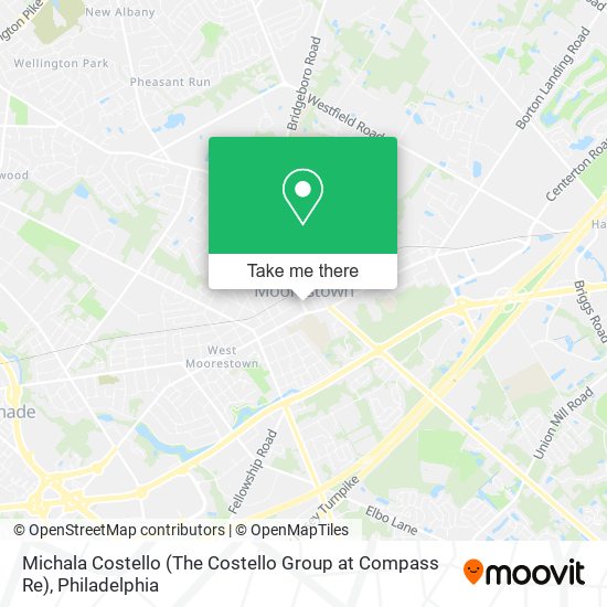 Mapa de Michala Costello (The Costello Group at Compass Re)