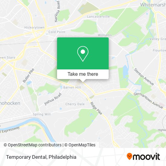Mapa de Temporary Dental