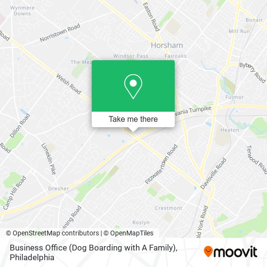 Business Office (Dog Boarding with A Family) map