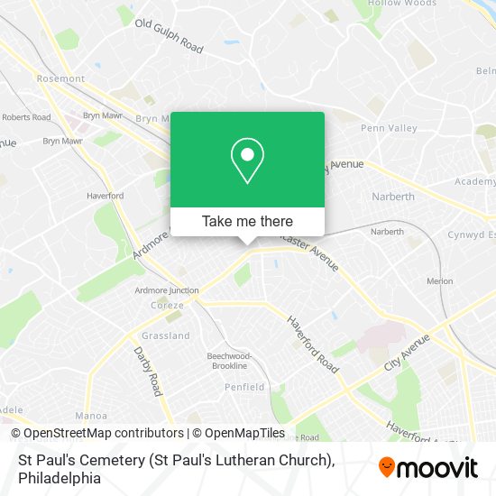 Mapa de St Paul's Cemetery (St Paul's Lutheran Church)