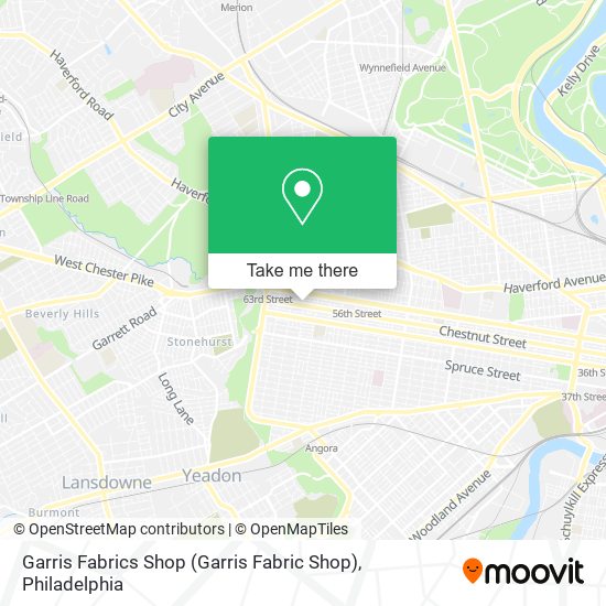 Mapa de Garris Fabrics Shop (Garris Fabric Shop)
