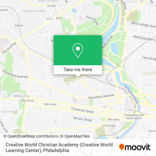 Mapa de Creative World Christian Academy (Creative World Learning Center)