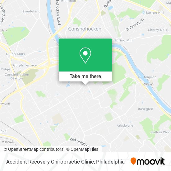 Accident Recovery Chiropractic Clinic map