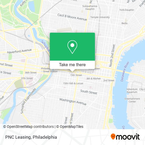 PNC Leasing map