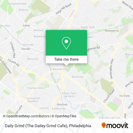 Mapa de Daily Grind (The Dailey Grind Cafe)