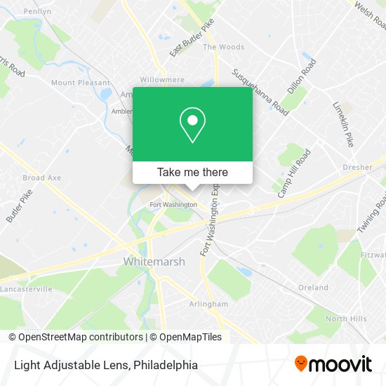 Light Adjustable Lens map