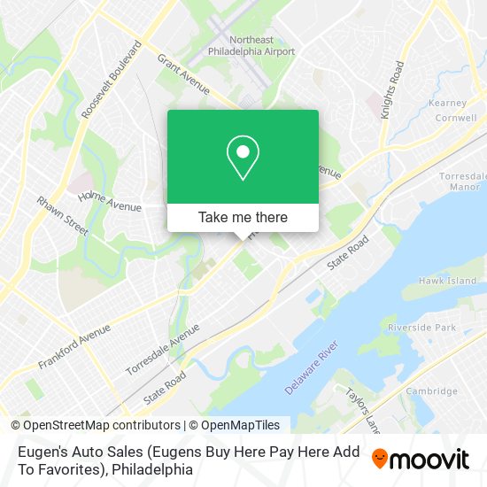 Eugen's Auto Sales (Eugens Buy Here Pay Here Add To Favorites) map
