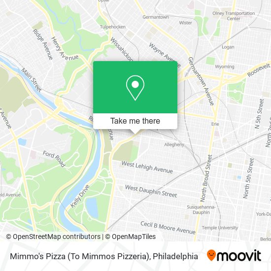 Mimmo's Pizza (To Mimmos Pizzeria) map