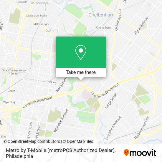 Mapa de Metro by T-Mobile (metroPCS Authorized Dealer)