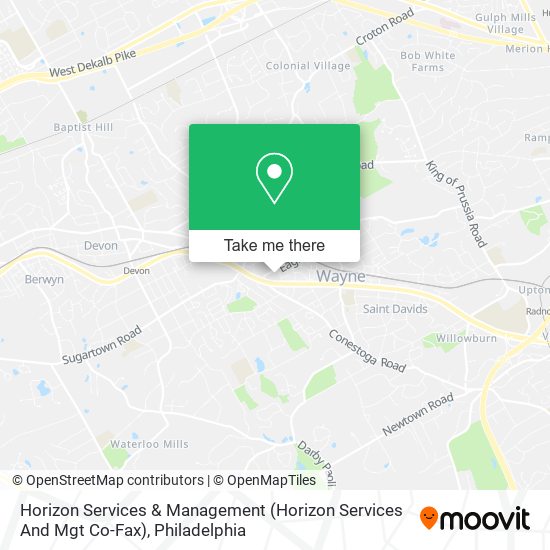 Horizon Services & Management (Horizon Services And Mgt Co-Fax) map