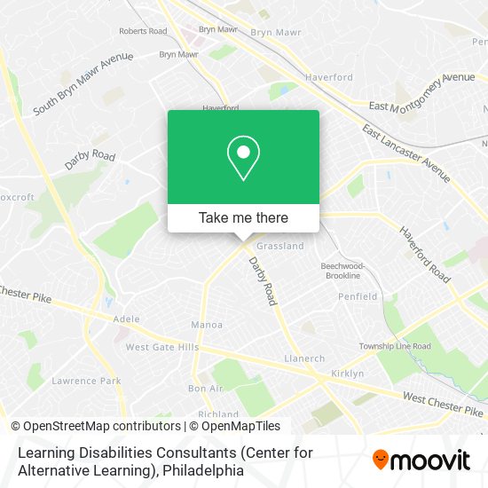 Learning Disabilities Consultants (Center for Alternative Learning) map
