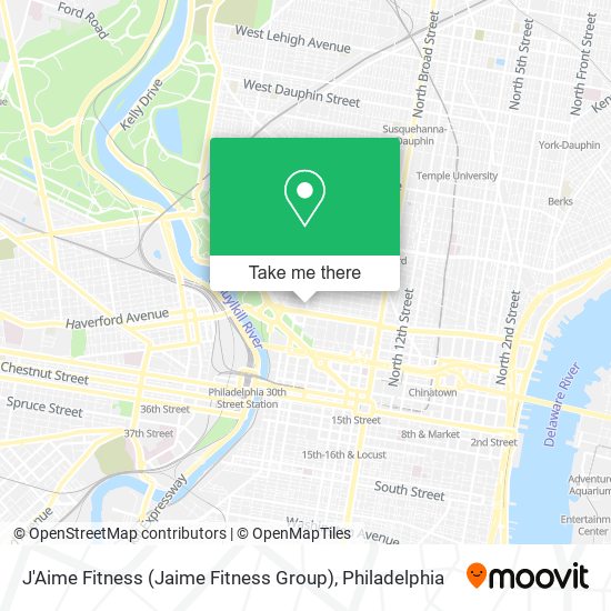 J'Aime Fitness (Jaime Fitness Group) map