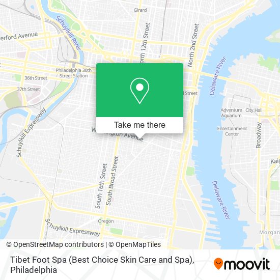 Tibet Foot Spa (Best Choice Skin Care and Spa) map
