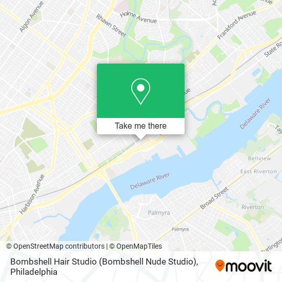 Mapa de Bombshell Hair Studio (Bombshell Nude Studio)