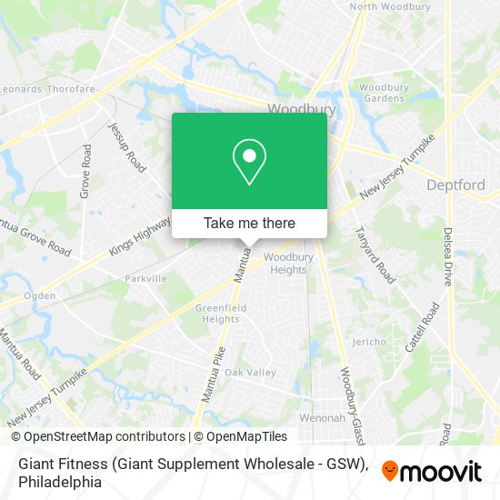 Giant Fitness (Giant Supplement Wholesale - GSW) map